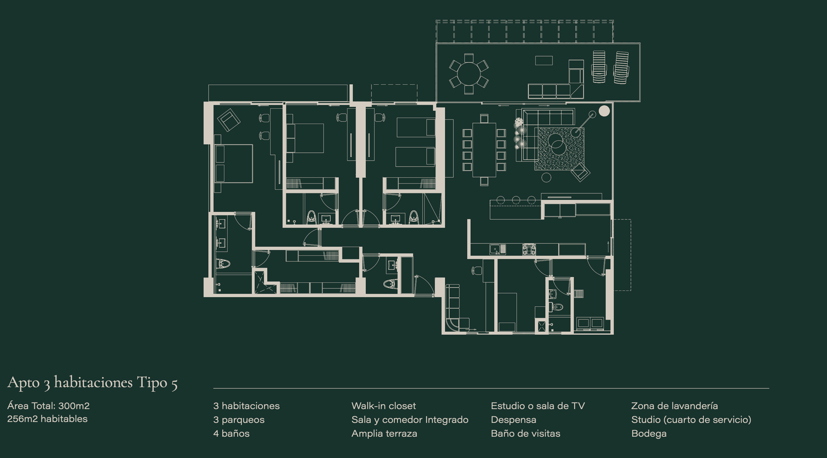 Apartamentos de Lujo a Estrenar en Condominio Attali, Escazu nja1322